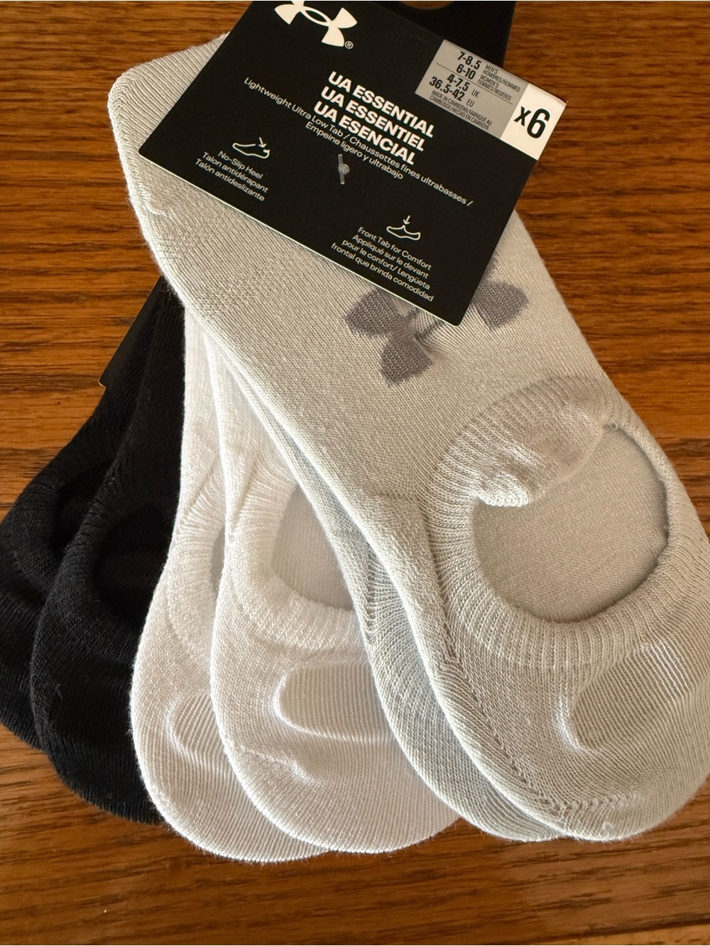 Under armour UA Ultra Low Tab socks Multi colors women's 6-10 Lightweight